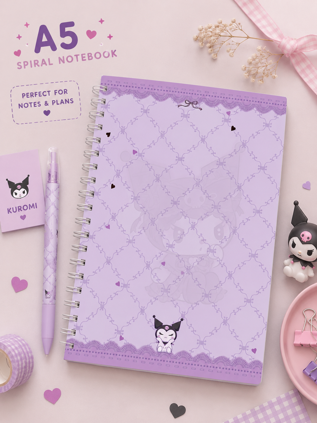 Kuromi Note book