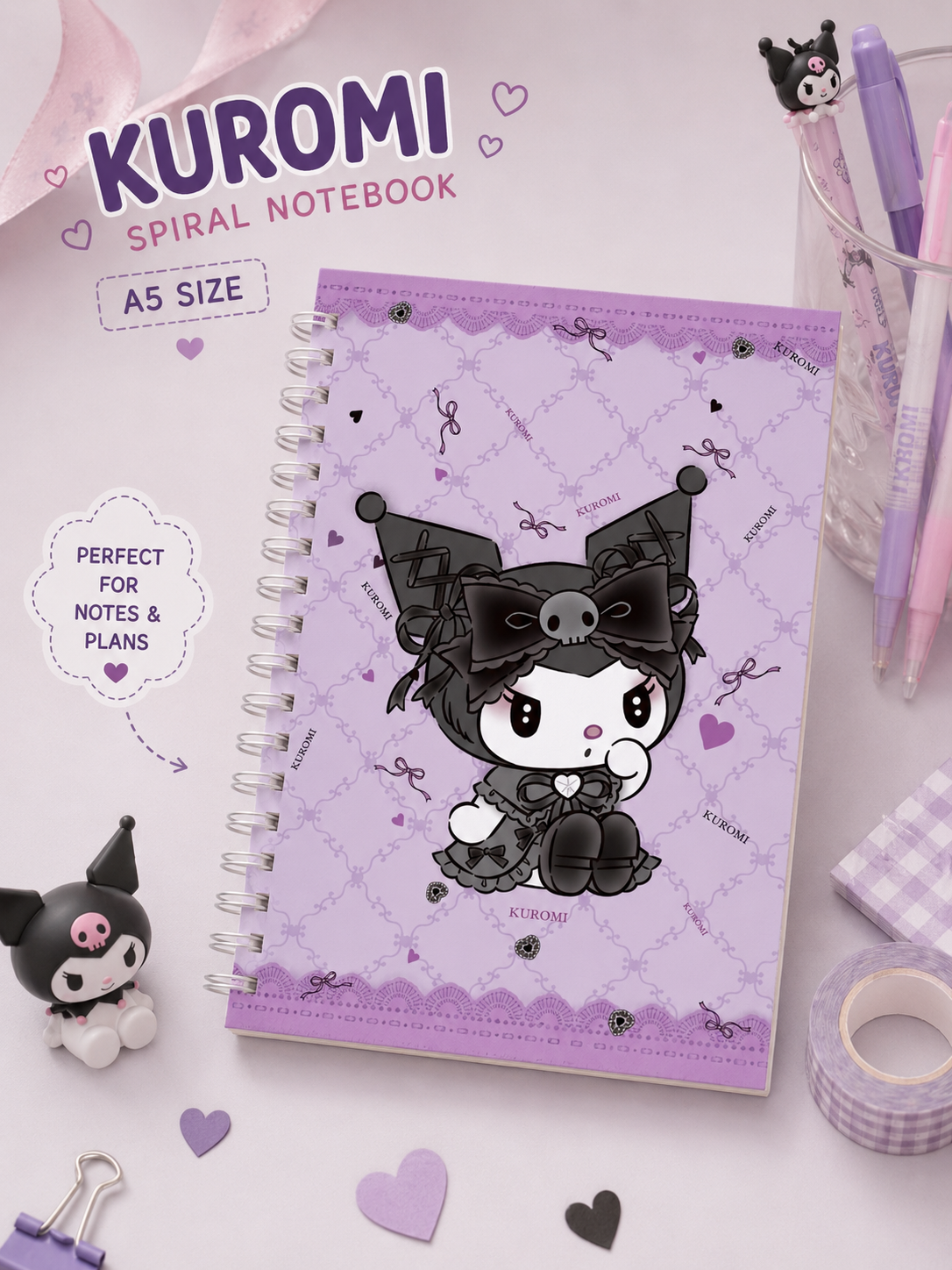 Kuromi Note book