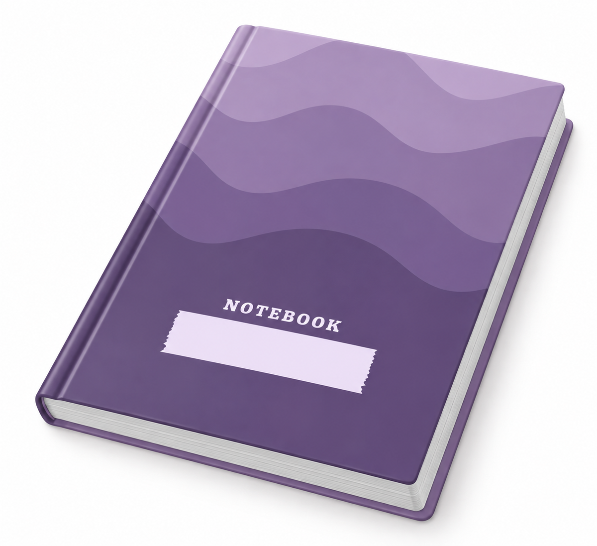 A5 Purple NoteBook