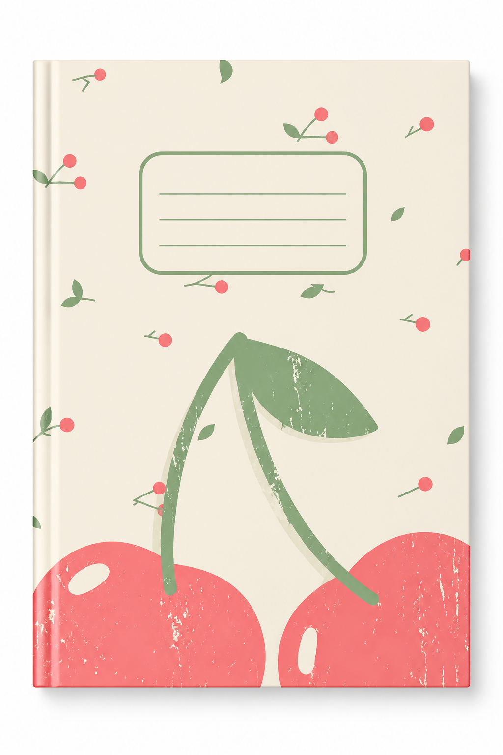Cherry A5 Notebook