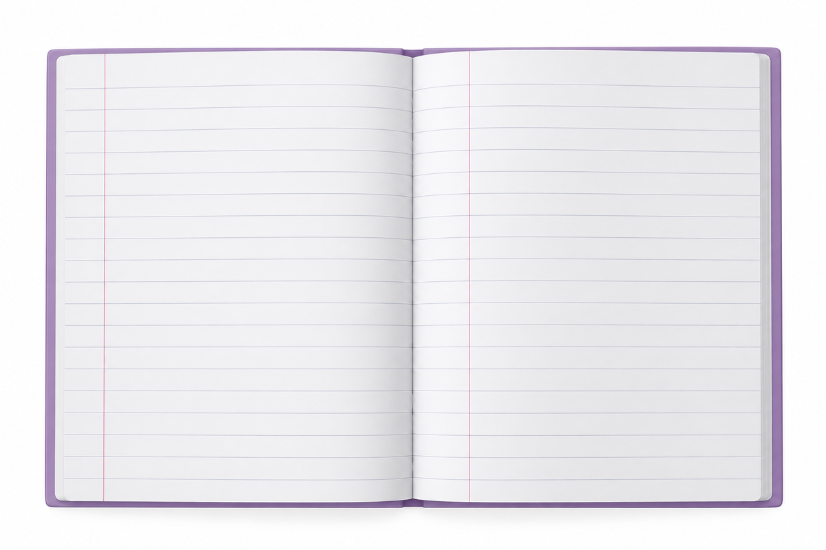 A5 Purple NoteBook