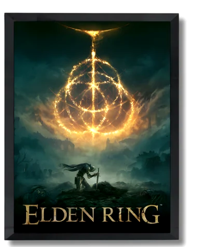 Elden Ring A4 poster enhanced